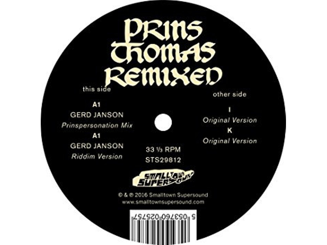 Vinil Prins Thomas - Remixed