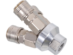 Topbathy Conector Rápido Autotravante Healeved para Mangueiras de Compressores. Integração Pneumática