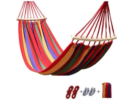 Youzhi Hamaca Em Malha De Tecido Hamaca Dupla 300 X 150 Cm, Hamaca Para Jardins De Camping Ao Ar Livre, Po269 Sss