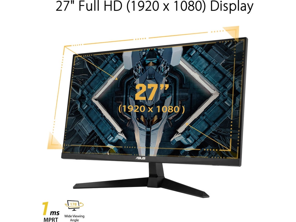 ECRAN ASUS TUF GAMING 27″ 165HZ VG277Q1A