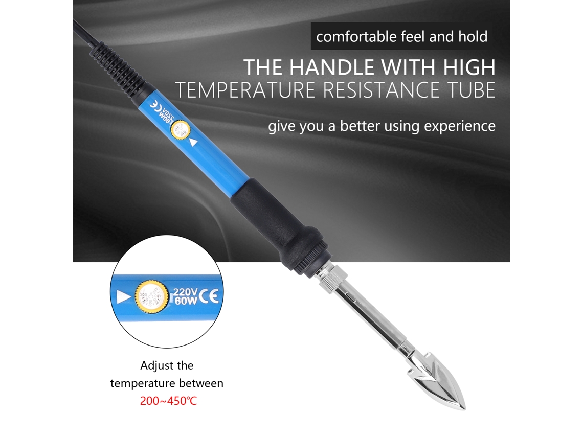 Laxiscreed Ferro De Passar Pequeno, Elétrico E Com Temperatura Ajustável, Ideal Para Couro E Tecidos Sensíveis