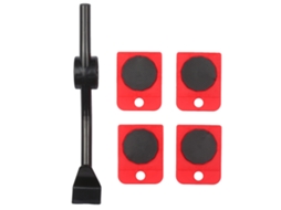 Kit De Manejo De Muebles Pesados Com Rodas E Elevador Ajustável De 180 Graus Para Sofás, Armários E Mesas