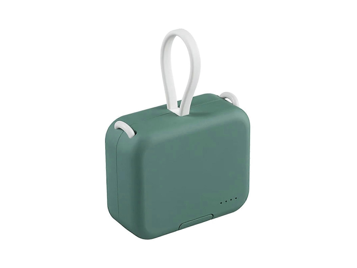 Mini Carregador Portátil E Suporte Para Celular. A Parte De Trás Da Bolsa Vem Com Um Carregador Portátil E Suporte Para Celular Integrados. Olysi Shop