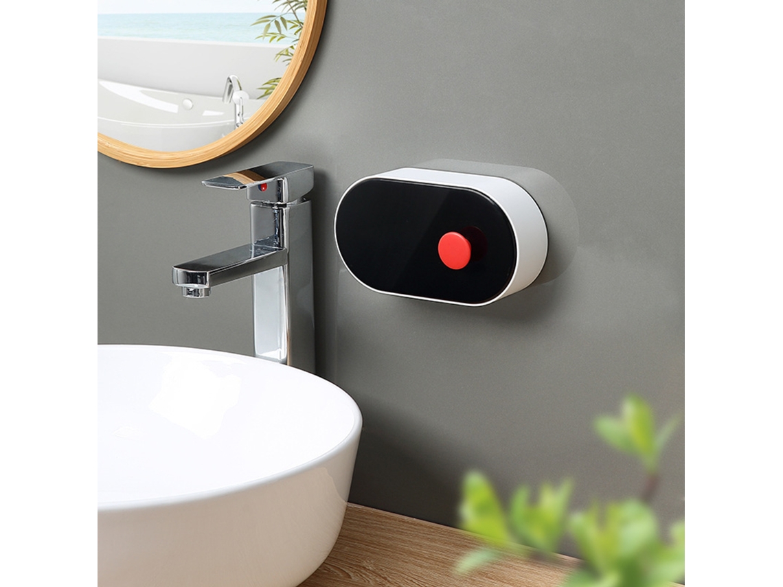 Dispensador Automático de Sabão com Sensor, 600ml, Grande Capacidade, Touchless, Branco | S/MARCA