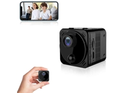 Câmera Espiã Mini Oculta 4k/1080p Wifi, Aplicativo De Telefone, Corte Infravermelho, Visão Noturna, Nanny Cam/detecção De Movimento Yizhood (preto)
