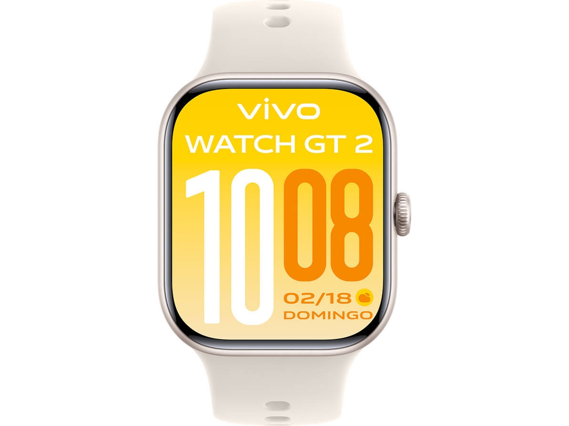 Smartwatch VIVO Watch GT 2 (2.07" - Bluetooth - Autonomia até 25 dias - Branco)