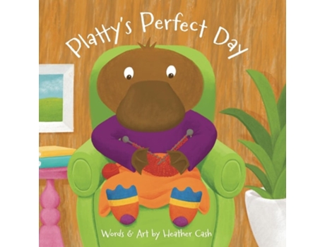 Livro Plattys Perfect Day de Heather Cash (Inglês)