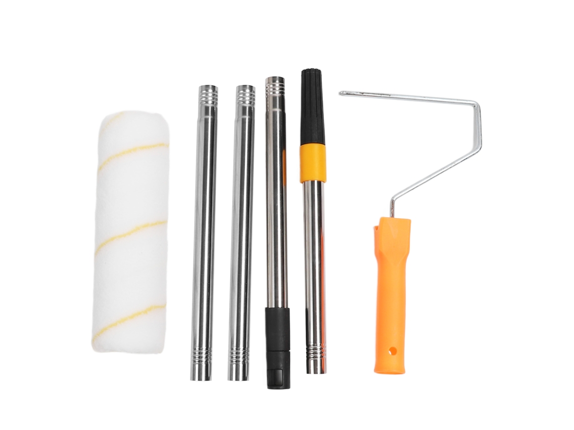 Kit Pá Pintura Polea Telescópica 3.9ft para Teto