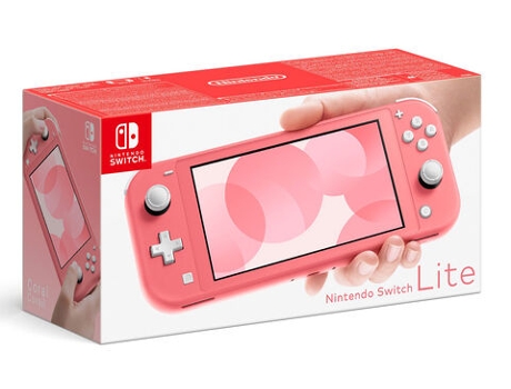Consola Nintendo Switch Lite (32 GB - Coral)