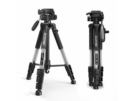 Tripé de Câmara KKVOGMLE com Cabeçote Removível para Dslr Canon Nikon Sony