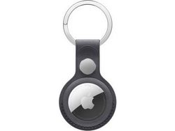 AIRTAG FINEWOVEN KEY RING - BLACK