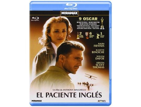 Blu Ray The Enlish Patient - El Paciente Inglés