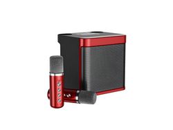Conjunto de Colunas de Karaoke Bluetooth de Luxo com Microfone Sem Fios para Casa
