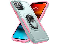 Capa para iPhone 13 Pro Max HONGWE. Pele Sintética Anti-Choque