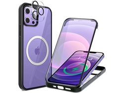 Capa para iPhone 13 Pro Max HONGWE. Nylon Anti-Choque Transparente