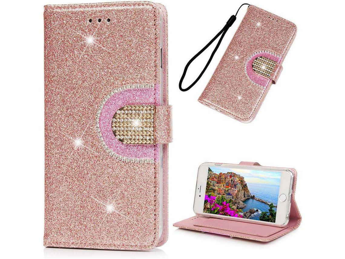 Capa para iPhone 6/6 s HONGWE. Textura Macia Castanho