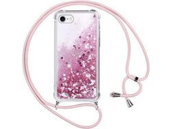 Capa com Cordão para iPhone 6/6 s HONGWE. Transparente