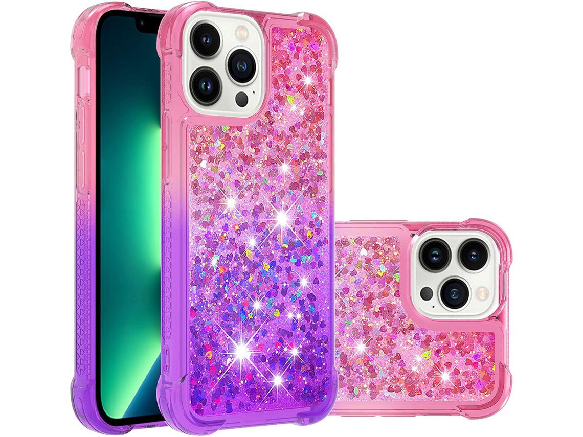 Capa para iPhone 14 Pro HONGWE. Silicone Bege