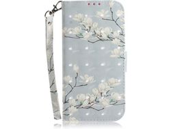 Capa para iPhone 6 Plus/6 s HONGWE. Magnética com Porta-Cartões Castanho