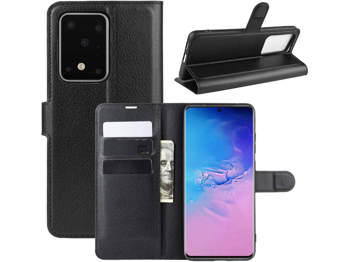Capa para Samsung HONGWE. Magnética com Porta-Cartões
