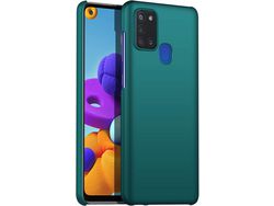 Capa para Samsung Galaxy A21 HONGWE. Rígida Verde