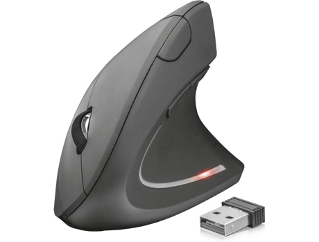 Rato TRUST Verto Wireless Ergonomic (Wireless - Regular - 1600dpi - Preto)