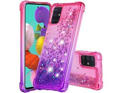 Capa para Samsung Galaxy A51 HONGWE. Bege
