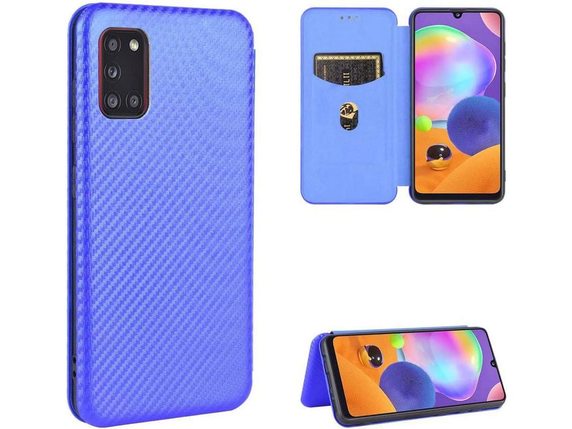 Capa para Samsung Galaxy A31 HONGWE. com Porta-Cartões