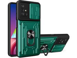Capa para Samsung HONGWE. Acrílico com Anel de Suporte