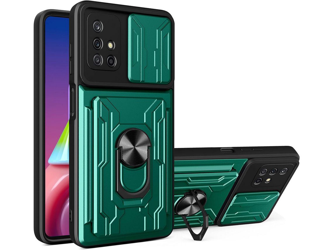 Capa para Samsung HONGWE. Acrílico com Anel de Suporte