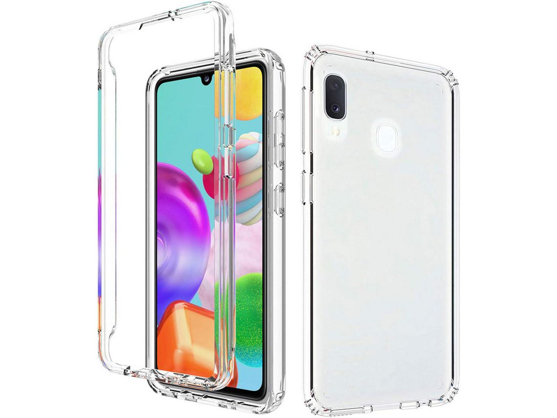 Capa para Samsung Galaxy A20 HONGWE. Anti-Choque Rígida