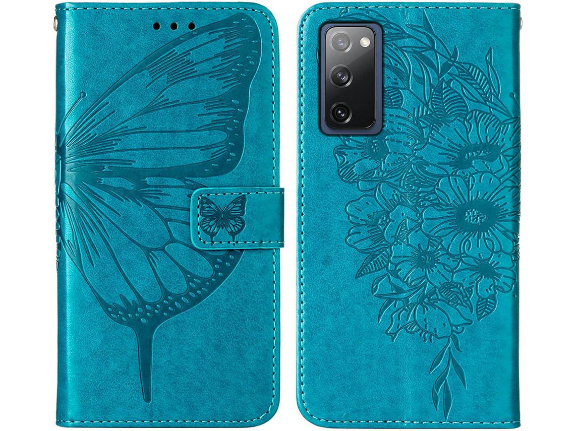 Capa Fólio para Samsung Galaxy S20 HONGWE. Castanho
