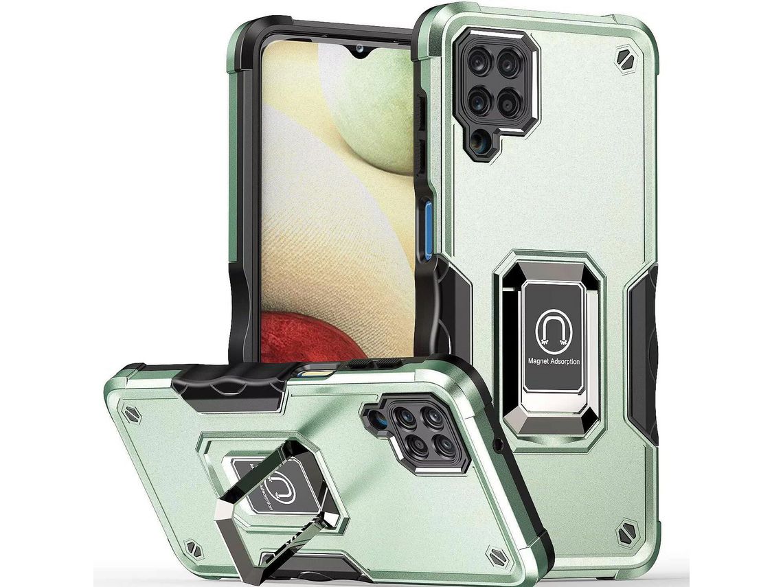 Capa para Samsung HONGWE. Metal Anti-Choque Magnética Prateado