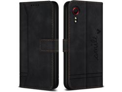 Capa para Samsung Galaxy 5 HONGWE. Pele Magnética Castanho