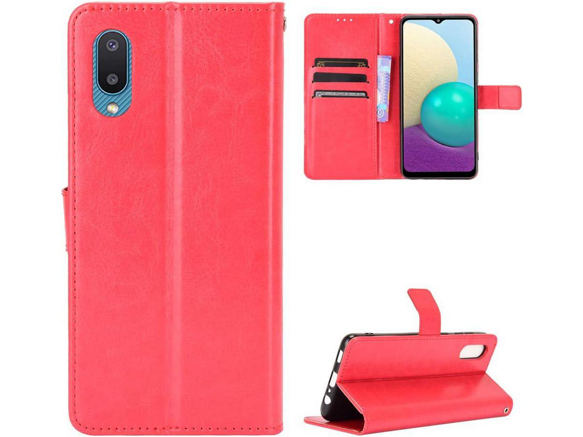 Capa para Samsung Galaxy A02 HONGWE. Pele Castanho