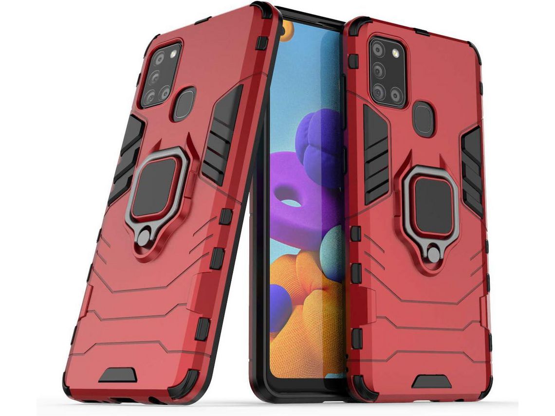 Capa para Samsung Galaxy A21 HONGWE. Rígida Magnética
