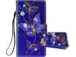 Capa Fólio para Samsung Galaxy A21 HONGWE. Pele Castanho