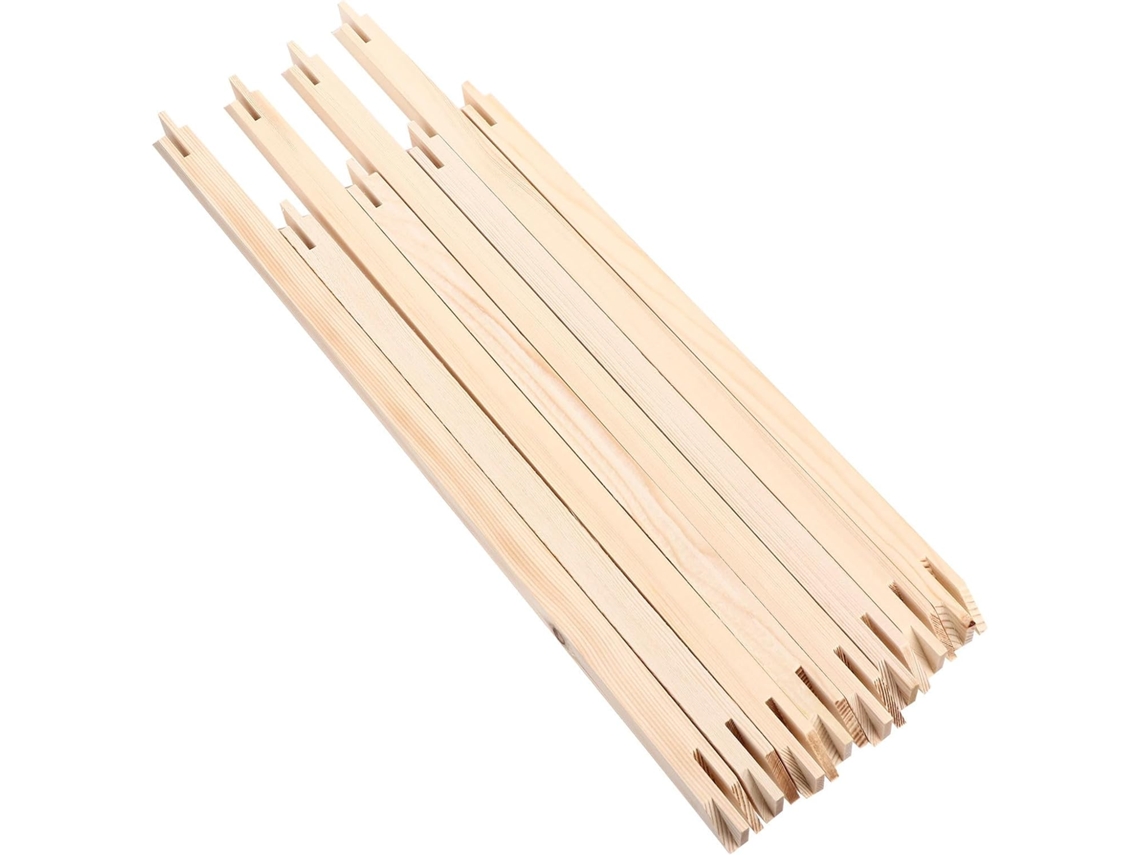 Tiras Decorativas De Madeira Maciça Para Molduras Quadros, 8 Peças,