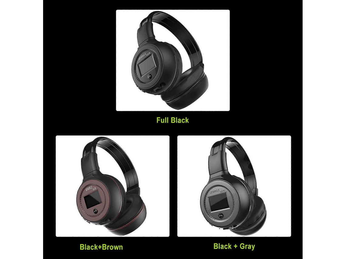 Headset Gamer Sem Fio Com Cancelamento De Ruído, Display Led, Bluetooth E Microfone. Ly Ebike