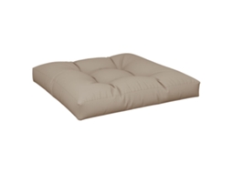 Pallet Cushion, Pallet Cushions Vidaxl Cinzento-acastanhado Tecido (70 X 70 X 12 Cm)
