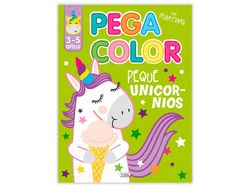Livro Colorear Pega Y Colorea Mágico 21X28Cm EDICIONES SALDAÑA