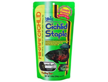 Comida para Peixes HIKARI Cichlid Staple Medium 250G