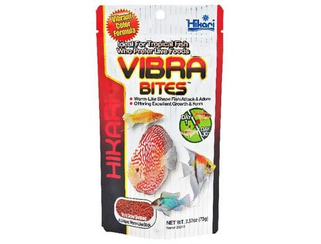 Comida para Peixes HIKARI Vibra Bites 73Gr