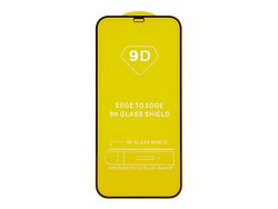Película de Vidro Temperado 9D Moldura Preta para Samsung Galaxy A54 5G