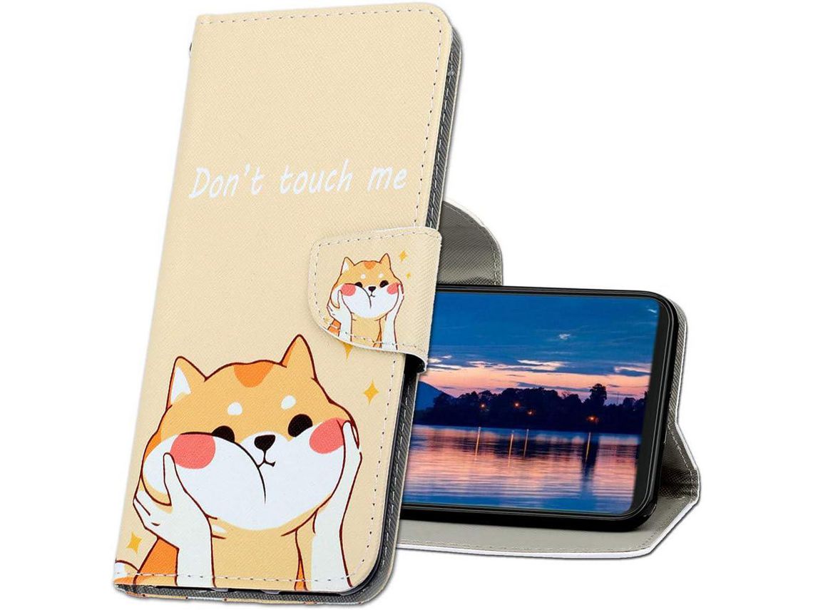 Capa para Samsung Galaxy Note HONGWE. Pele Multicor