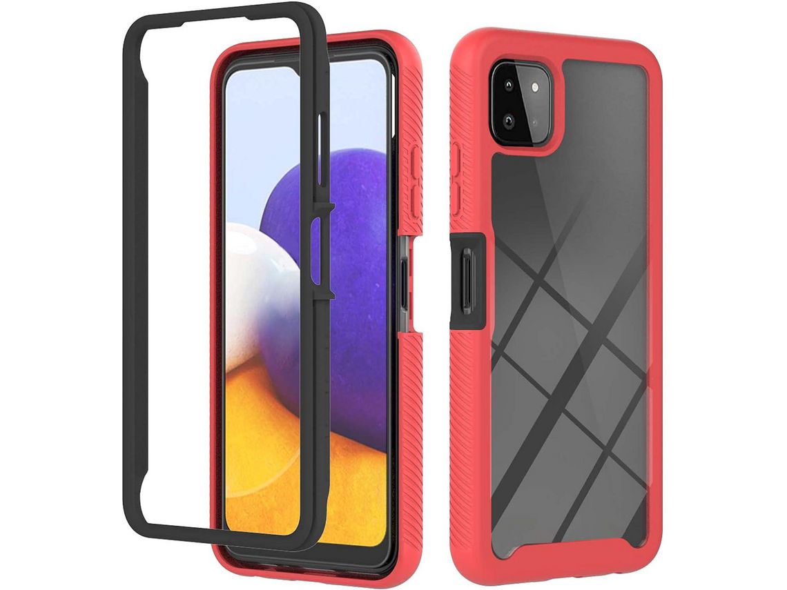 Capa para Samsung Galaxy A22 5G HONGWE. Acrílico Rígida