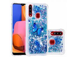 Capa para Samsung Galaxy A20 HONGWE. Textura Macia Transparente