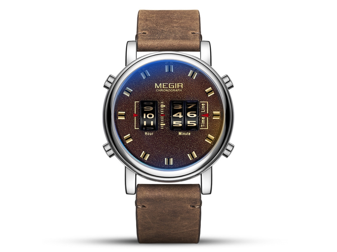 Smartwatch NANA Homem 2137 Pele Marrón