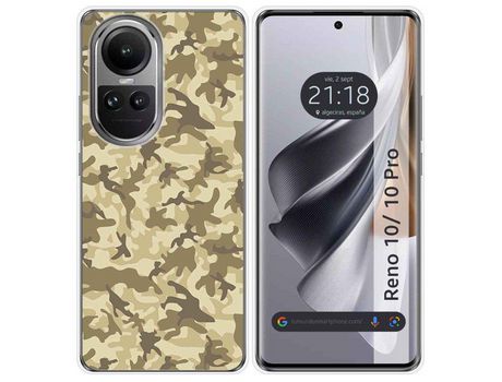 Capa para Oppo Reno 10 5G / 10 Pro 5G TUMUNDOSMARTPHONE Silicone Transparente Multicor
