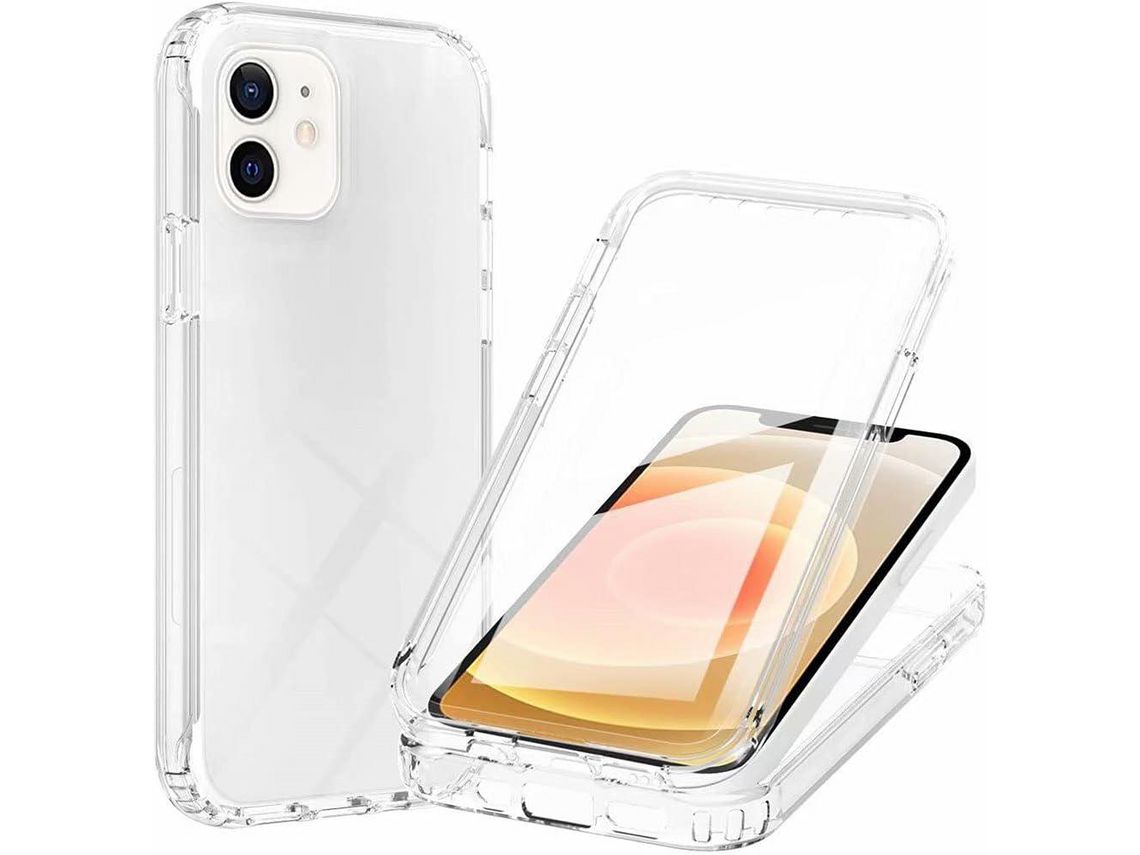 Película de Ecrã para iPhone 12 Mini HONGWE. Pele Sintética Transparente